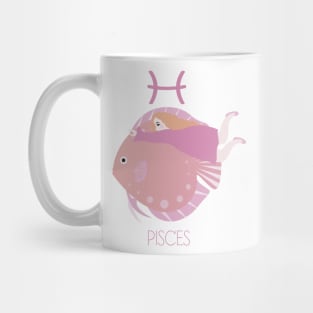 Pisces Cute Zodiac Horoscope Mug